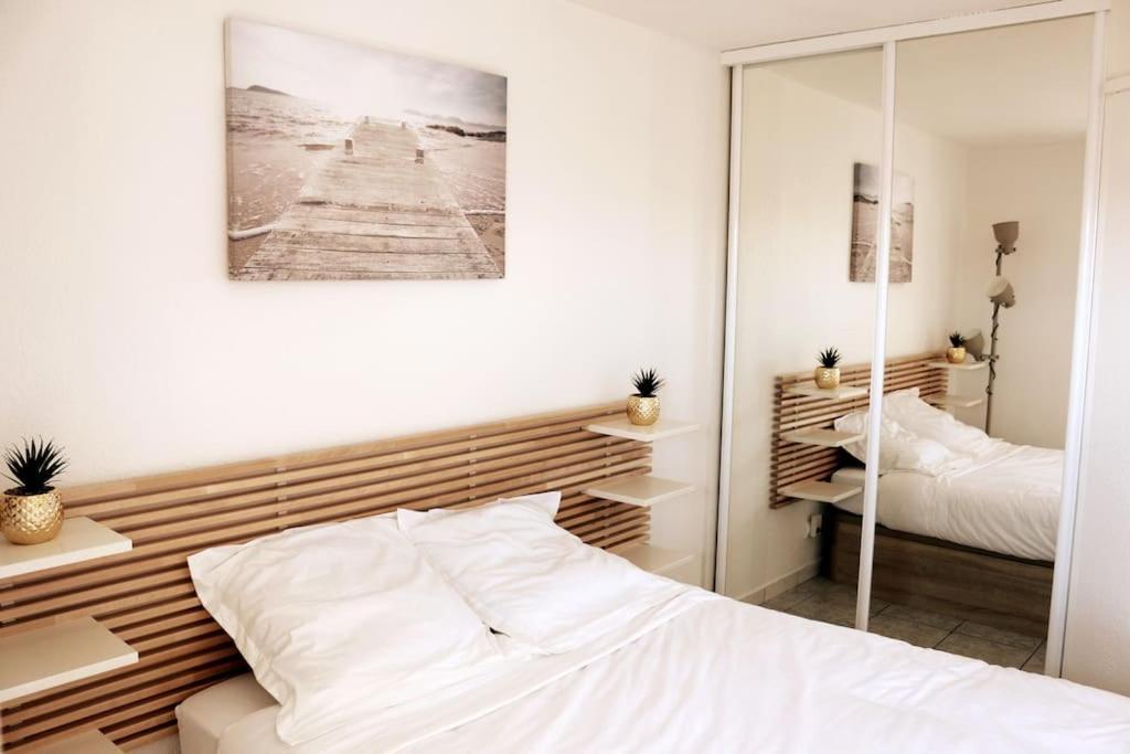 Port-Frejus, Le Paladien, Appartement 2 Pieces Climatise, Terrasse & Parking Bagian luar foto