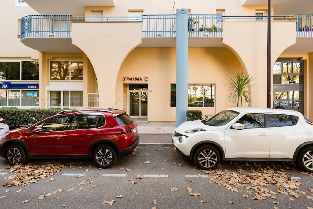 Port-Frejus, Le Paladien, Appartement 2 Pieces Climatise, Terrasse & Parking Bagian luar foto